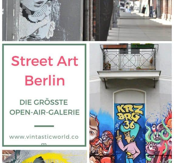 Street Art Berlin: Die urbane Kunst in der größten Street Art Gallery Berlin. Kimo von Rekowski und Street Art Künstler sorgen für eine neue Attraktion.